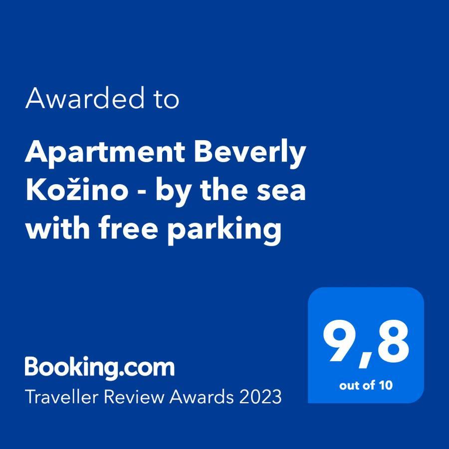 Apartment Beverly Kozino - By The Sea With Free Parking 외부 사진